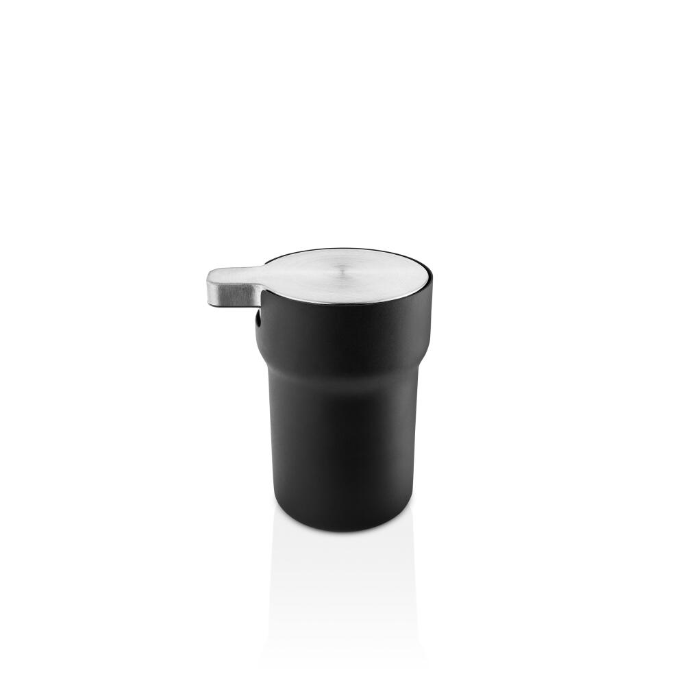 Eva Solo Soap Dispenser Citadel, Dosing Dispenser, Stainless Steel, Plastic, Black, 12 cm, 537796