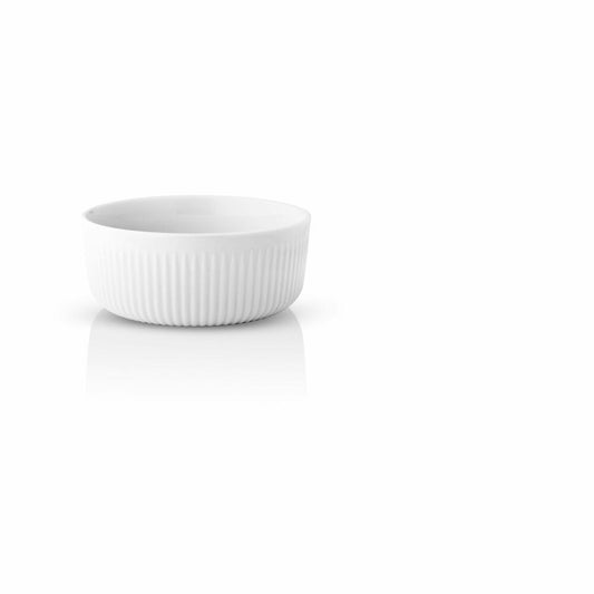Eva Solo Legio Nova Schale White, Schüssel, Müslischale, Salatschale, Porzellan, Weiß, 500 ml, Ø 13 cm, 887410