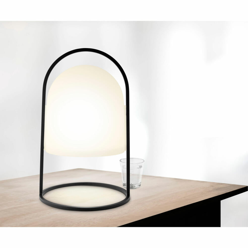 Eva Solo solar light, outdoor light, garden light, solar light, plastic / powder-coated steel, H 43 cm, 571317