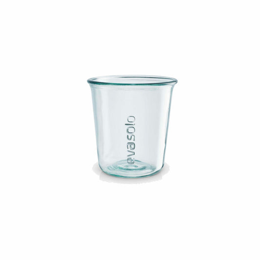 Eva Solo Recycled Trinkgläser 4er Set, Wasserglas, Tumbler Glas, Becher, Recyclingglas, Transparent, 250 ml, 541047