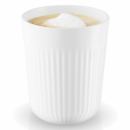 Eva Solo Legio Nova Thermobecher, Kaffeebecher, Teebecher, Becher, Porzellan, Weiß, 310 ml, 886260