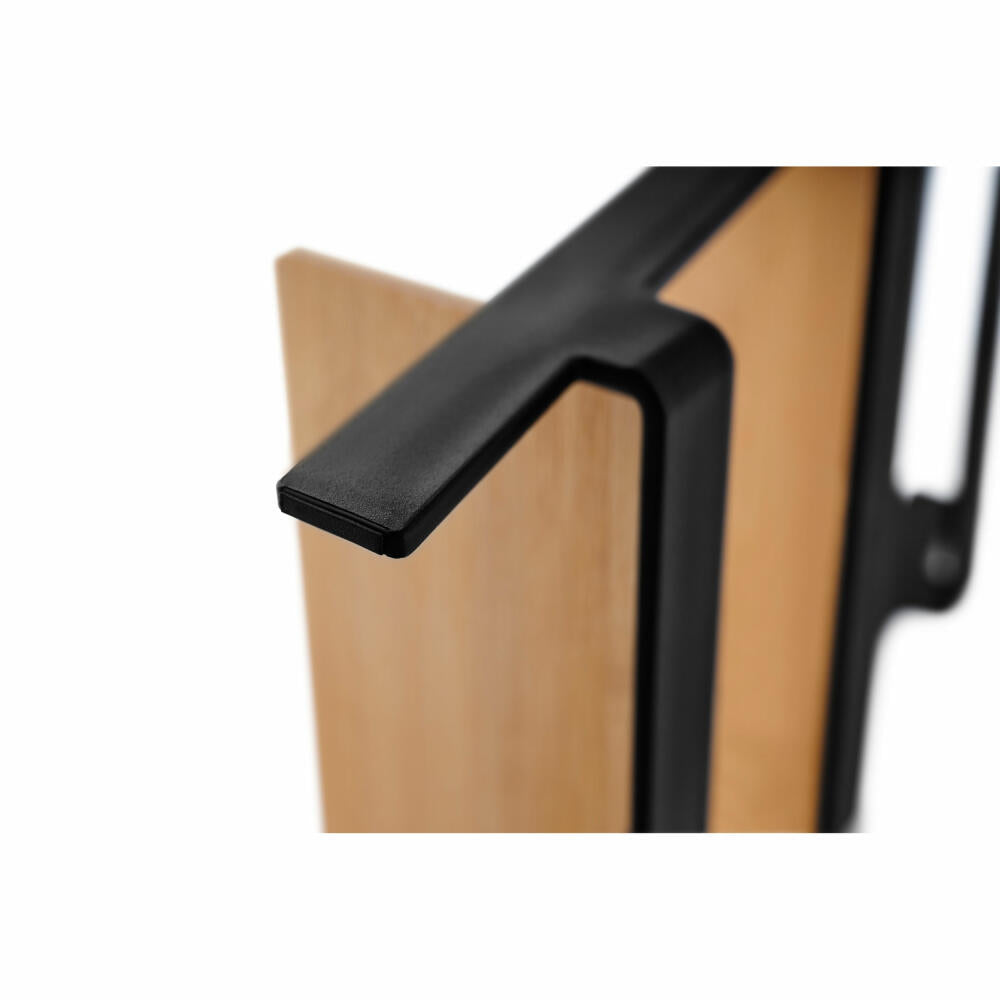 Eva Solo Mini-Küchenregal Nordic Kitchen, Bambus, Kunststoff, Black, 50 cm, 520444