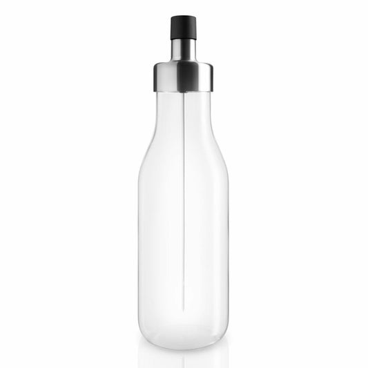 Eva Solo MyFlavour Ölkaraffe, Ölflasche, Ölspender, Glas/Edelstahl/Silikon, Transparent, 0.5L, 567686