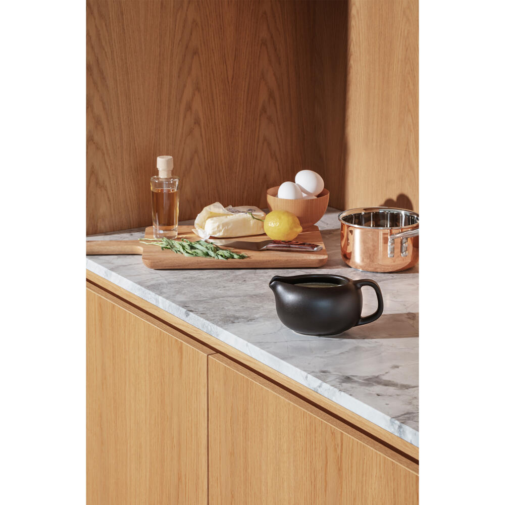 Eva Solo Sauciere Nordic kitchen, Soßenschüssel, Steinzeug, Black, 0.4 L, 512710