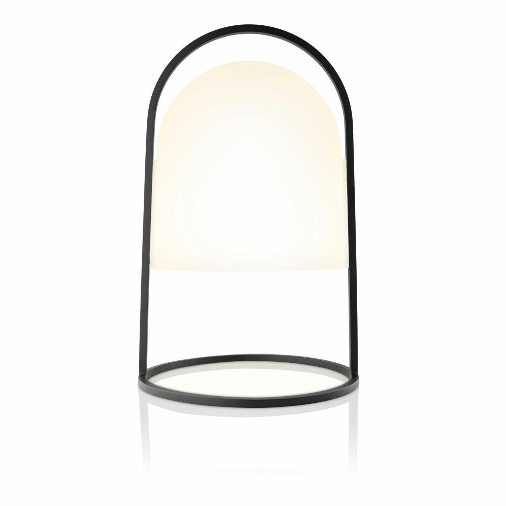 Eva Solo solar light, outdoor light, garden light, solar light, plastic / powder-coated steel, H 43 cm, 571317