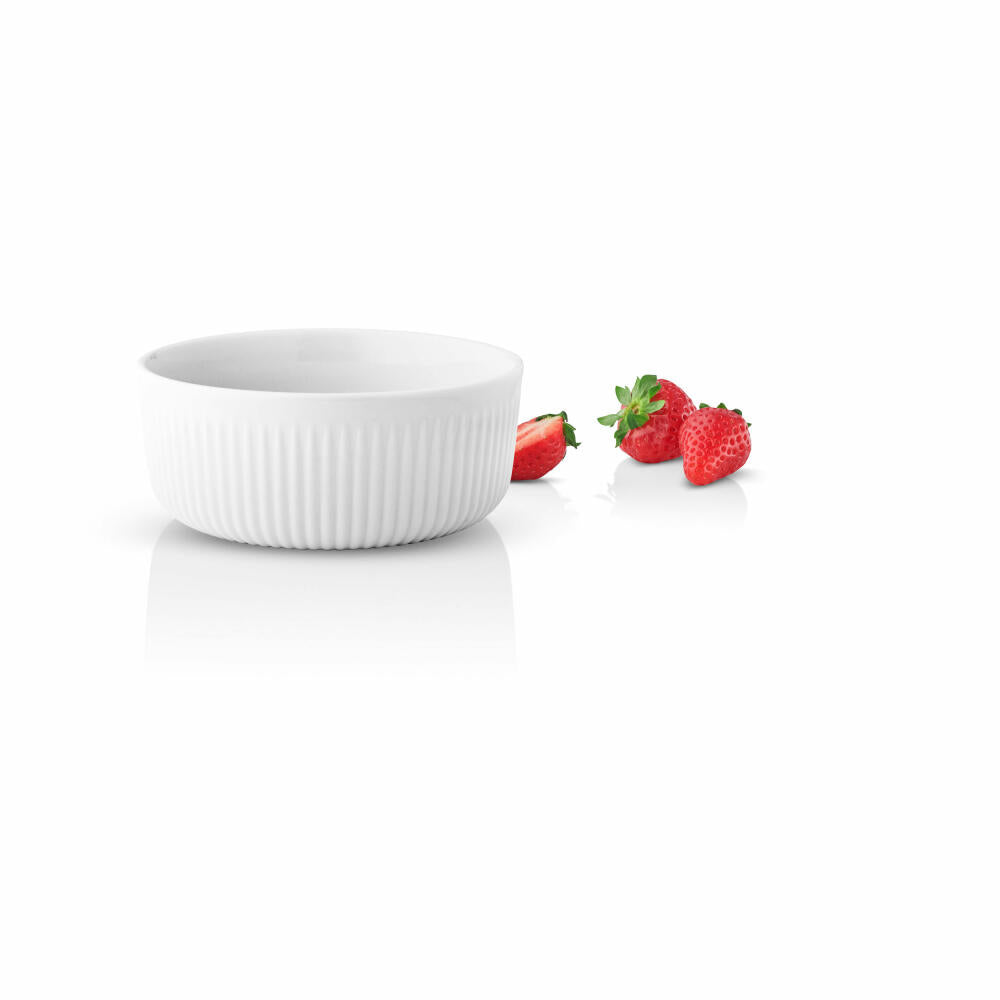 Eva Solo Legio Nova Schale White, Schüssel, Müslischale, Salatschale, Porzellan, Weiß, 500 ml, Ø 13 cm, 887410