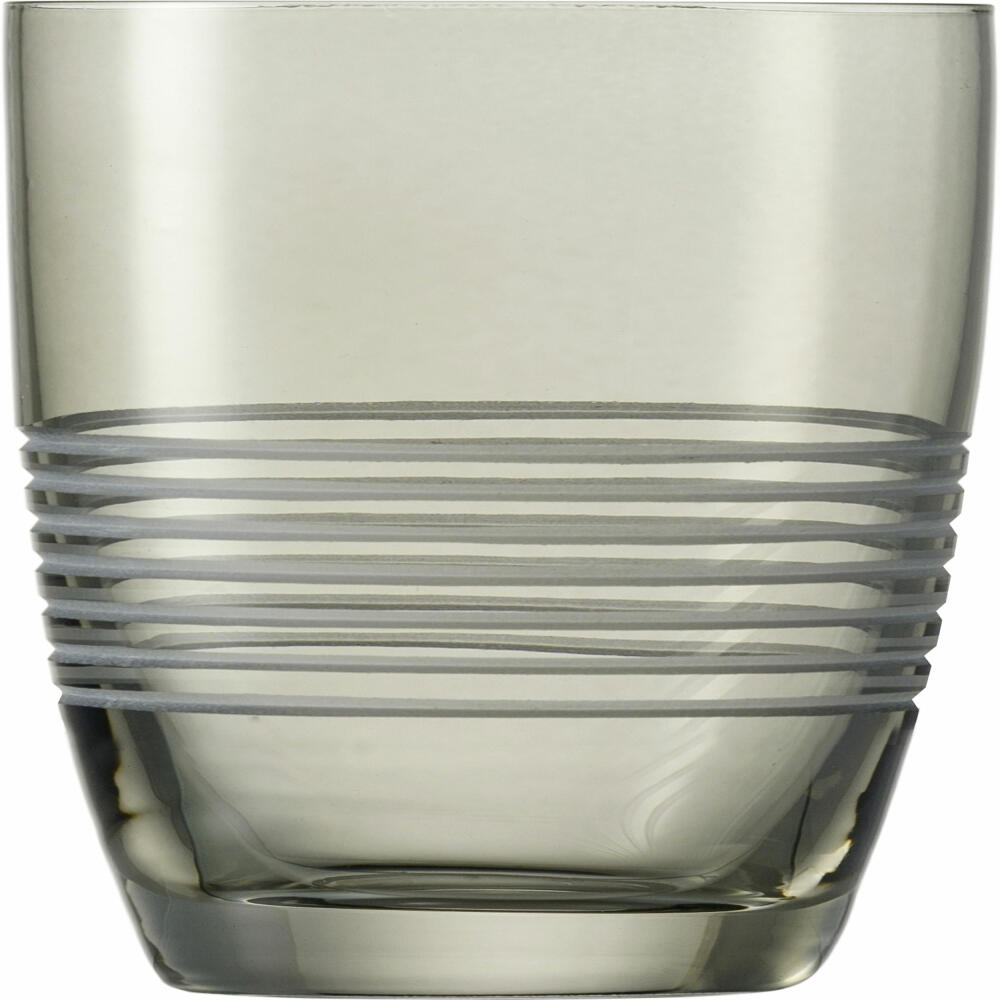 Eisch Becher Centro, water glass, drinking glass, water cup, crystal glass, grey, 390 ml, 70110414