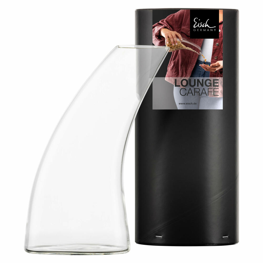 Eisch Nuss-Spender Trattoria Lounge Carafe, Snack-Karaffe, Snackspender, Glas, 650 ml, 47195802
