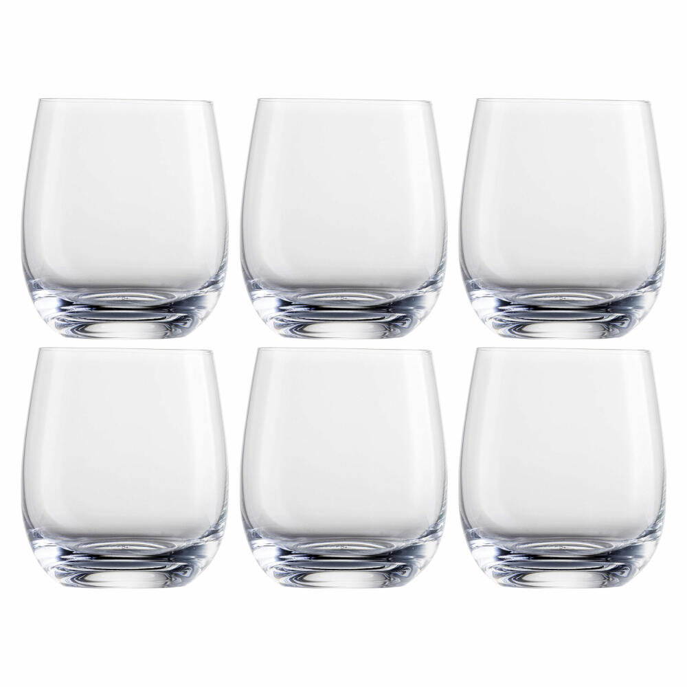 Eisch whiskey glass set of 6 tumblers, tumblers, whiskey cups, crystal glass, 360 ml, 30310714