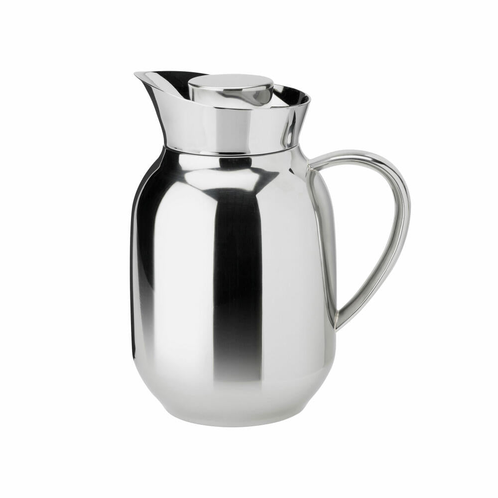 Stelton Isolierkanne Amphora, Thermokanne, Edelstahl, Kunststoff, Steel, 1.2 L, 228