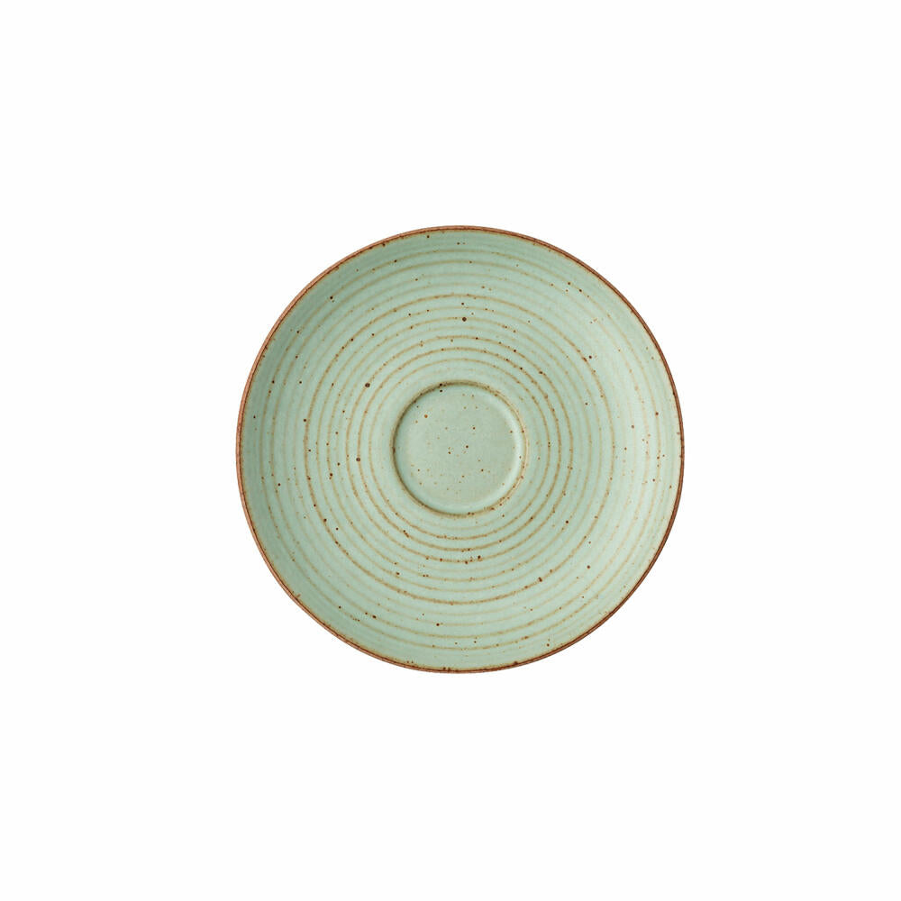 Thomas Espresso-Untertasse Nature Leaf, Steinzeug, Grün, 12 cm, 21730-227072-64716