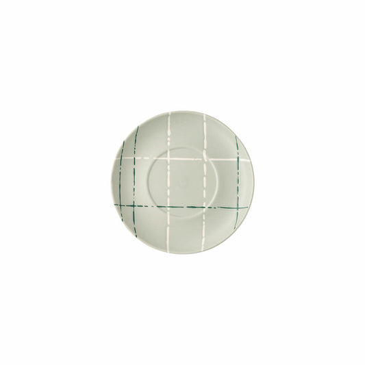 Thomas Kombi-Untertasse Fun Karo Light, Porzellan, Grau, 14.8 cm, 11910-402001-14771