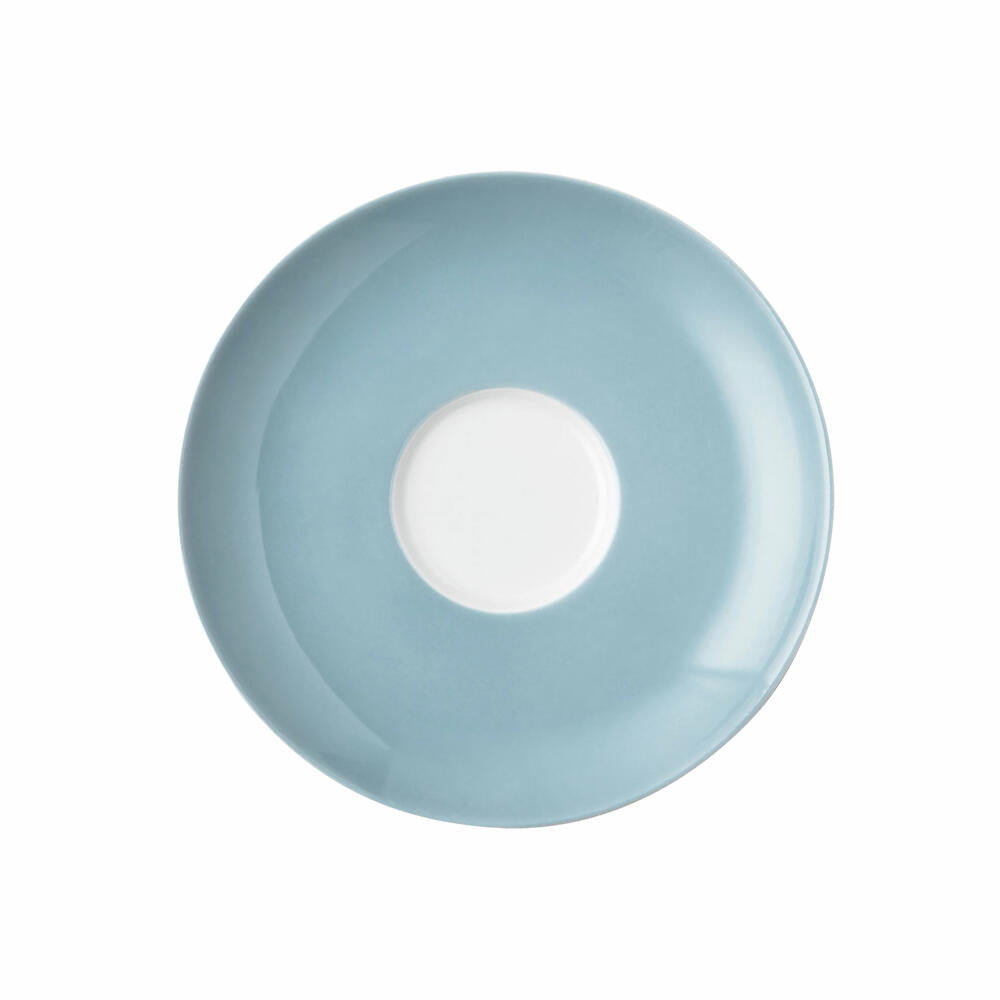 Thomas Coffee Saucer Sunny Day Soft Blue, Saucer, Lower, Porcelain, Blue, 14.4 cm, 10850-408600-14741