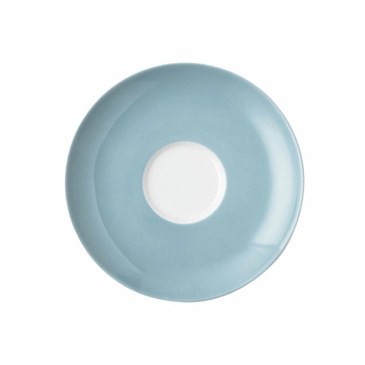 Thomas Kaffee-Untertasse Sunny Day Soft Blue, Unterteller, Untere, Porzellan, Blau, 14.4 cm, 10850-408600-14741