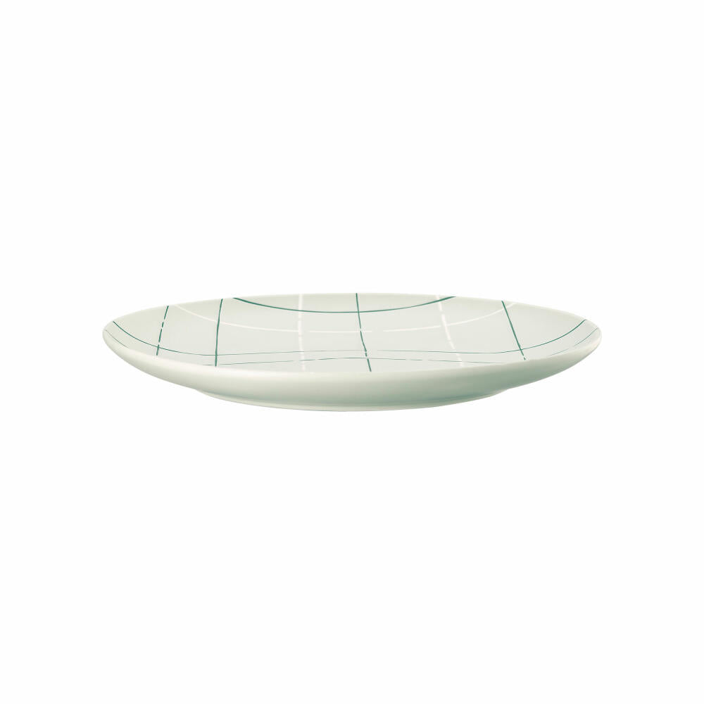 Thomas Teller Fun Karo Light flach, Porzellan, Grau, 27 cm, 11910-402001-10867
