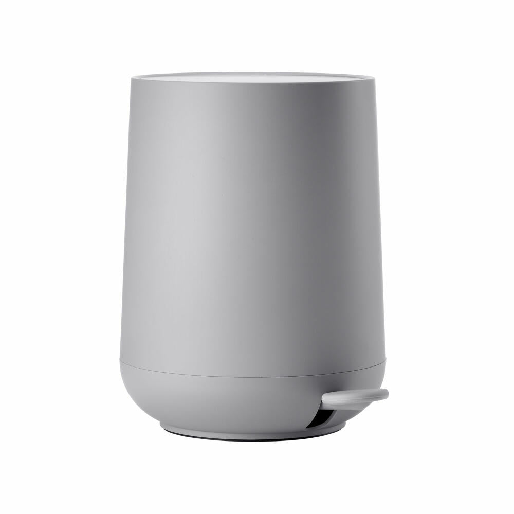 Zone Denmark Pedal Bin Nova, Pedal Bin, Trash can, Cosmetic bin, Bathroom bin, ABS, Gull Grey, 5 L, 331231