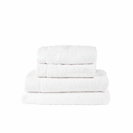 Zone Denmark Towels Gift Box Classic, 4-pcs., Bath Towel, Hand Towel, Cotton, White, 331994