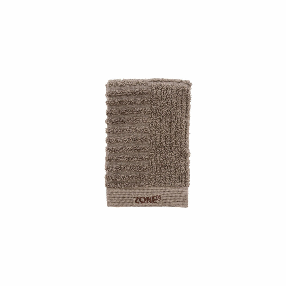 Zone Denmark Washcloth Classic, Wash Mitt, Cotton, Taupe, 30 x 30 cm, 26448