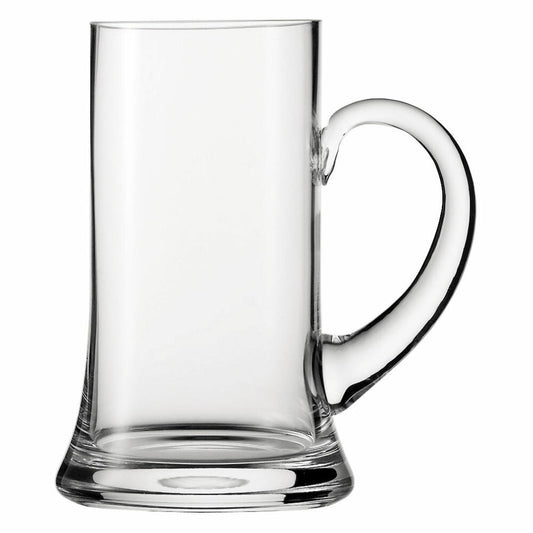 Spiegelau hochwertiges Bierglas / Bierseidel Franziskus, Bierkrug, Kristallglas, 0.5 Liter, 8040154