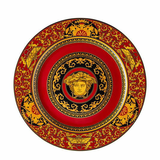 Rosenthal Versace Platzteller Medusa, Porzellan, 30 cm, 19300-409605-10230