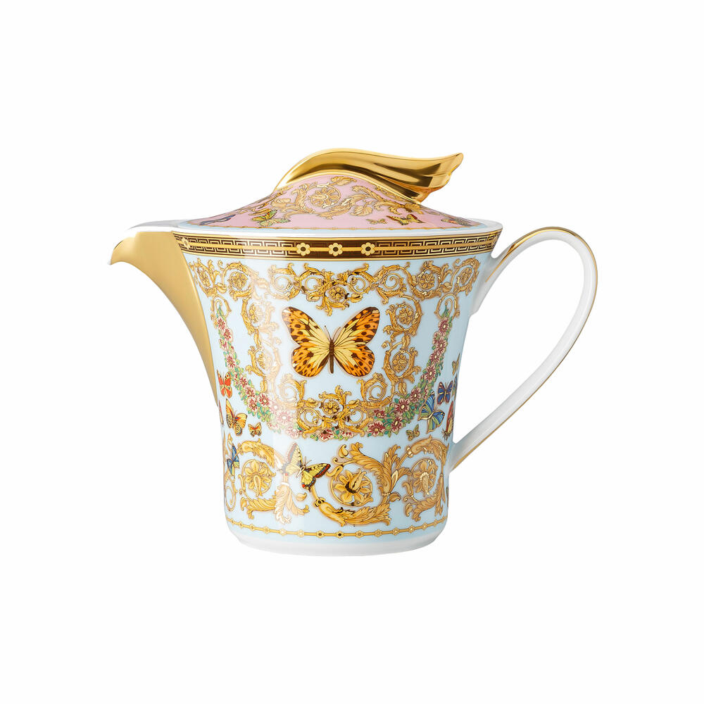 Rosenthal Versace Teekanne für 6 Personen Le jardin de Versace, Porzellan, 1.3 L, 19300-409609-14230