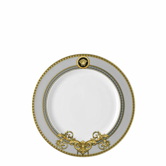 Rosenthal Versace Frühstücksteller Prestige Gala, Porzellan, 22 cm, 19325-403637-10222