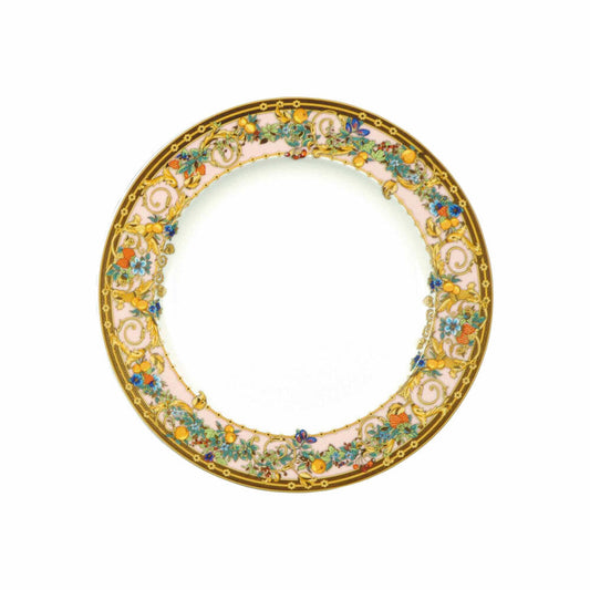 Rosenthal Versace Frühstücksteller Le jardin de Versace, Porzellan, 22 cm, 19300-409609-10222