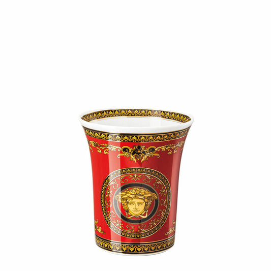 Rosenthal Versace Vase Medusa, Porzellan, 18 cm, 14091-102721-26018