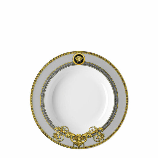 Rosenthal Versace Suppenteller Prestige Gala, Porzellan, 22 cm, 19325-403637-10322