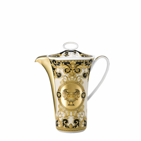 Rosenthal Versace Kaffeekanne für 6 Personen Prestige Gala, Porzellan, 1.2 L, 10490-403637-14030