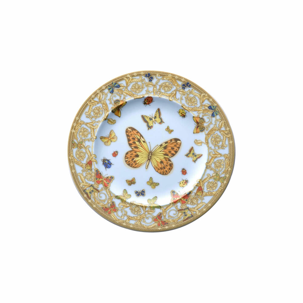 Rosenthal Versace Wandteller Le jardin de Versace, Porzellan, 18 cm, 19300-409609-20018