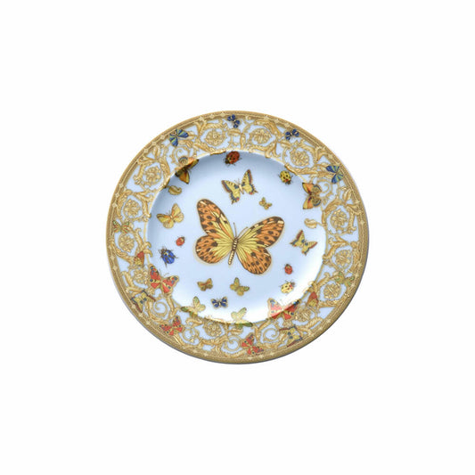 Rosenthal Versace Wandteller Le jardin de Versace, Porzellan, 18 cm, 19300-409609-20018