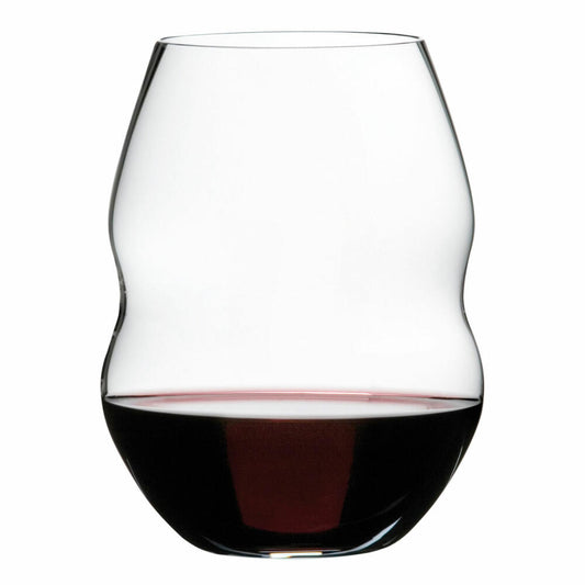 Riedel Swirl Rotwein, Rotweinglas, Weinglas, hochwertiges Glas, 580 ml, 2er Set, 0450/30