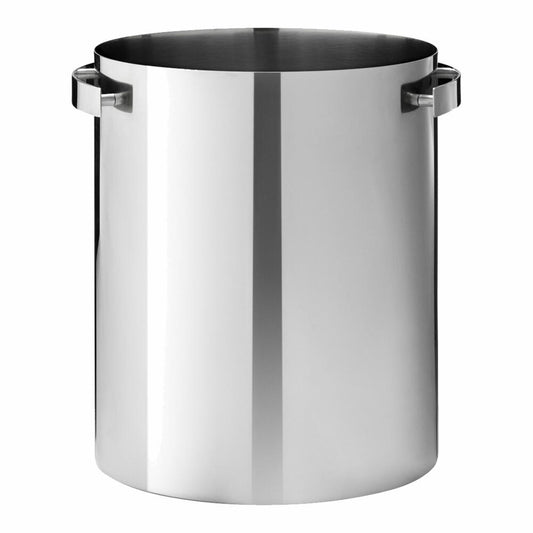 Stelton Arne Jacobsen Sektkühler Steel, Flaschenkühler, Edelstahl, Silberfarben, 21 cm, 05-5