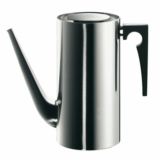 Stelton AJ Kaffeekanne, 1,5 L., Designer Kaffeekanne, Kaffeebehälter, Kaffeepot, AJ Cylinder Line, 01-2