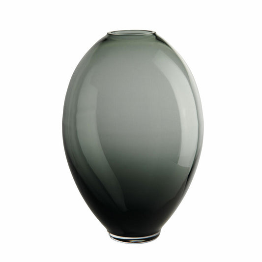 ASA Selection Vase Mara Grey, Dekovase, Dekovase, Glas, Grau glänzend, 25 cm, 94003290