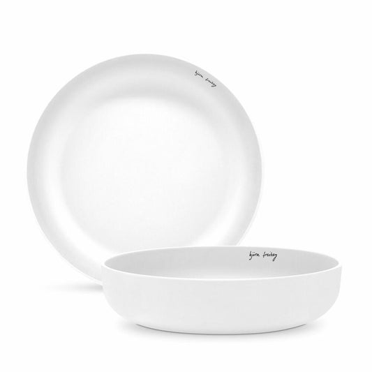 PPD Björn Freitag Bowl Large, serving bowl, bowl, bowl, New Bone China, white, Ø 30 cm, 163402349