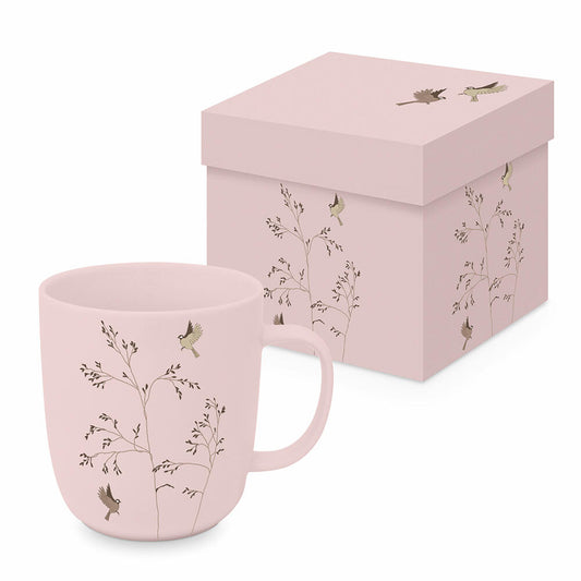 PPD Osaka en rose Matte Mug, in Geschenkbox, Henkelbecher, Kaffeebecher, Becher, Tasse, New Bone China, 400 ml, 161402338