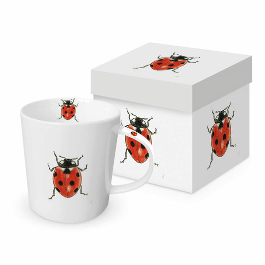 PPD Madeleine sur blanc Trend Mug, in Geschenkbox, Henkelbecher, Kaffeebecher, Becher, Tasse, New Bone China, 400 ml, 160302186