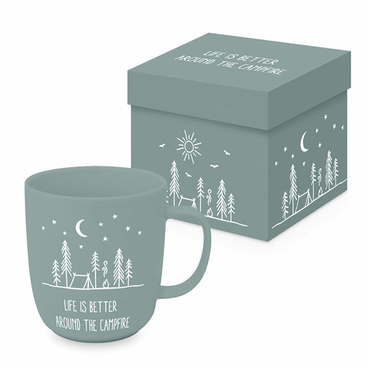 PPD Pure Campfire Matte Mug, in gift box, mug, coffee mug, cup, New Bone China, 400 ml, 161402320