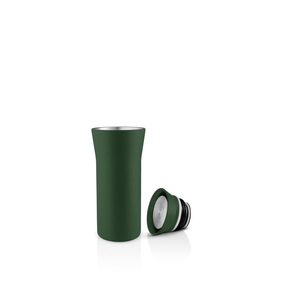Eva Solo City To Go Cup, 90% recycelter Edelstahl, Kunststoff, Emerald Green, 0.35 L, 567035