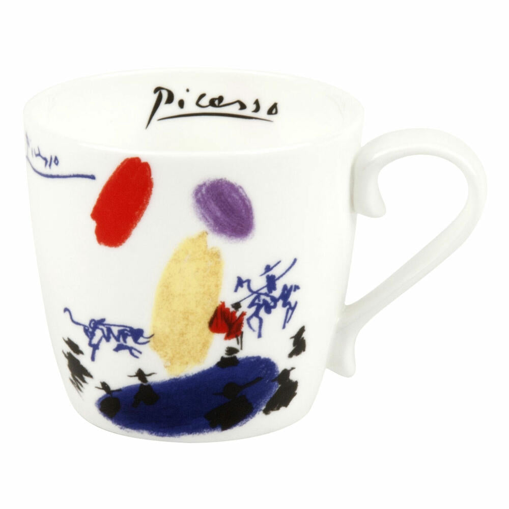Könitz Picasso Corrida Mug, Cup, Coffee Cup, Bone China, Colorful, 415 ml, 11 2 057 1990