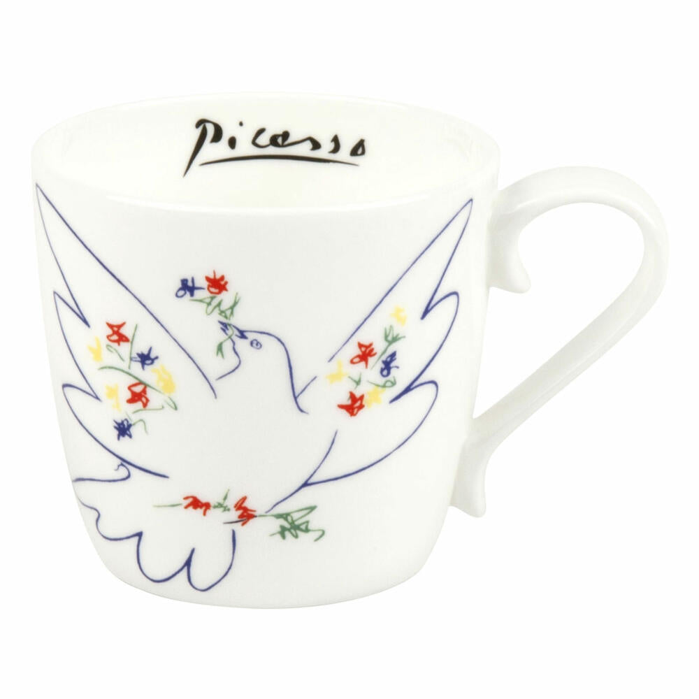 Könitz Picasso La Colombe Du Festival Mug, Cup, Coffee Cup, Bone China, Dove, 415 ml, 11 2 057 1992