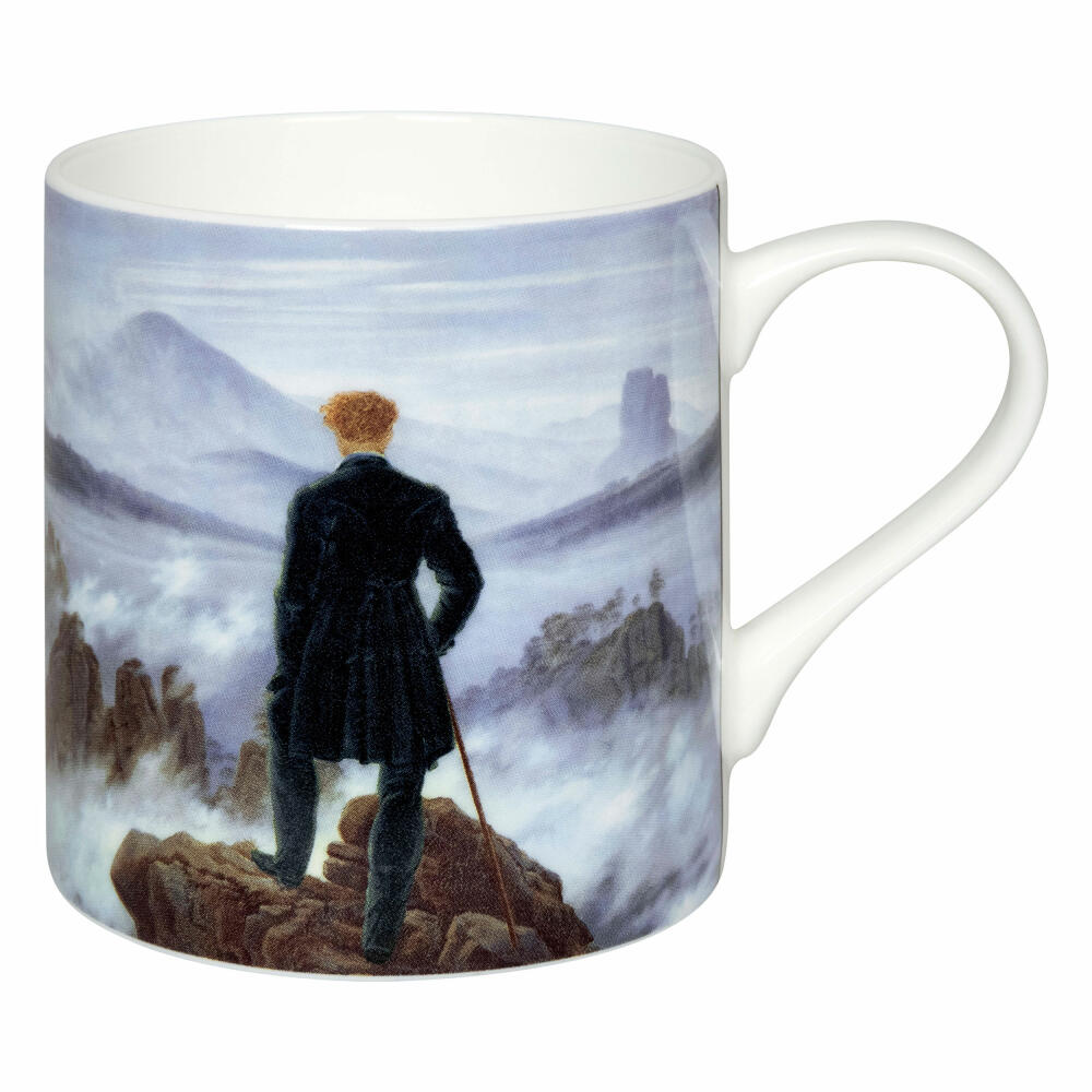 Könitz Becher C.D. Friedrich - Wanderer, Tasse, Kaffeebecher, Bone China, Bunt, 385 ml, 11 2 004 2716