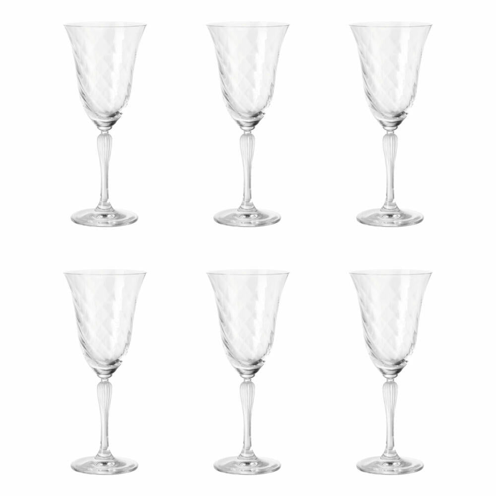 Leonardo Volterra Rotweinglas 6er Set, Rotwein Weinglas, Klarglas, Glas, 150 ml, 17734