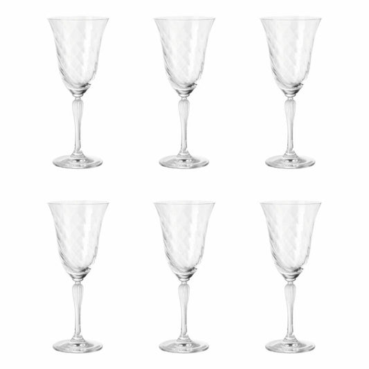 Leonardo Volterra red wine glass set of 6, red wine wine glass, clear glass, glass, 150 ml, 17734