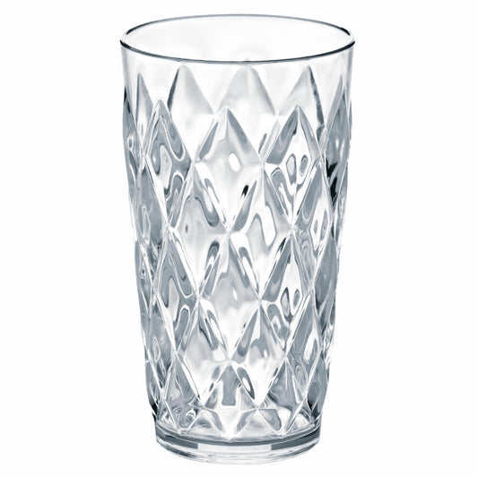 Koziol Crystal L, Becher, Trinkbecher, Trinkglas, 450ml, Transparent Klar, 3544535