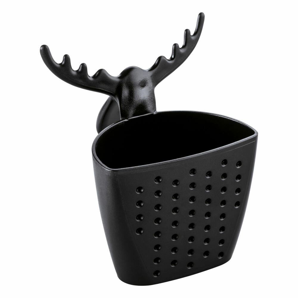 Koziol Rudolf, Teesieb, Teefilter für die Tasse, Dekoration, Solid Schwarz, 3233011