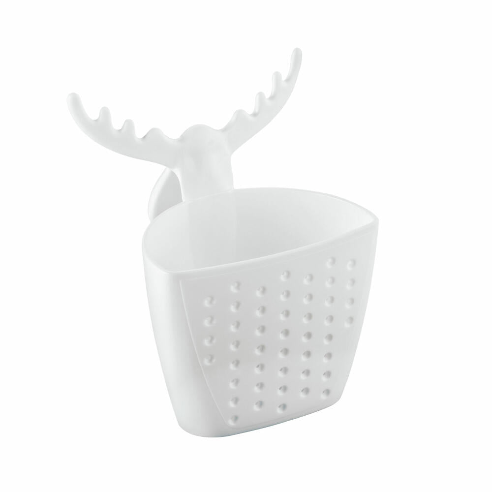 Koziol Rudolf, Teesieb, Teefilter für die Tasse, Dekoration, Solid Weiß, 3233010