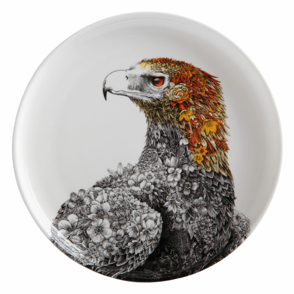 Maxwell &amp; Williams Marini Ferlazzo Plate Eagle, Dinner Plate, Premium Ceramic, Colorful, 20 cm, DX0595